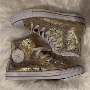 Brand new, never worn Converse high tops